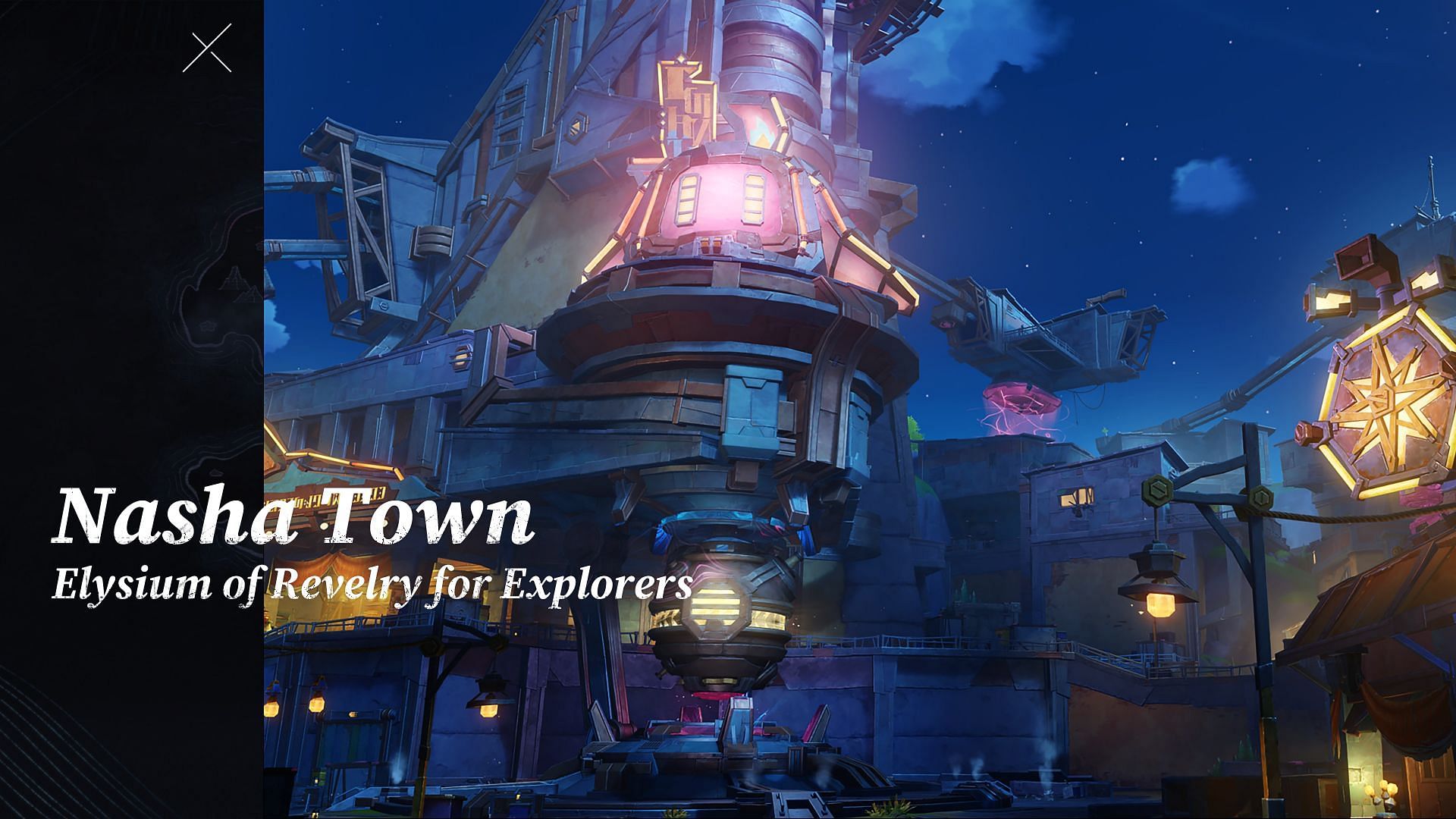 Nasha Town (Image via HoYoverse)